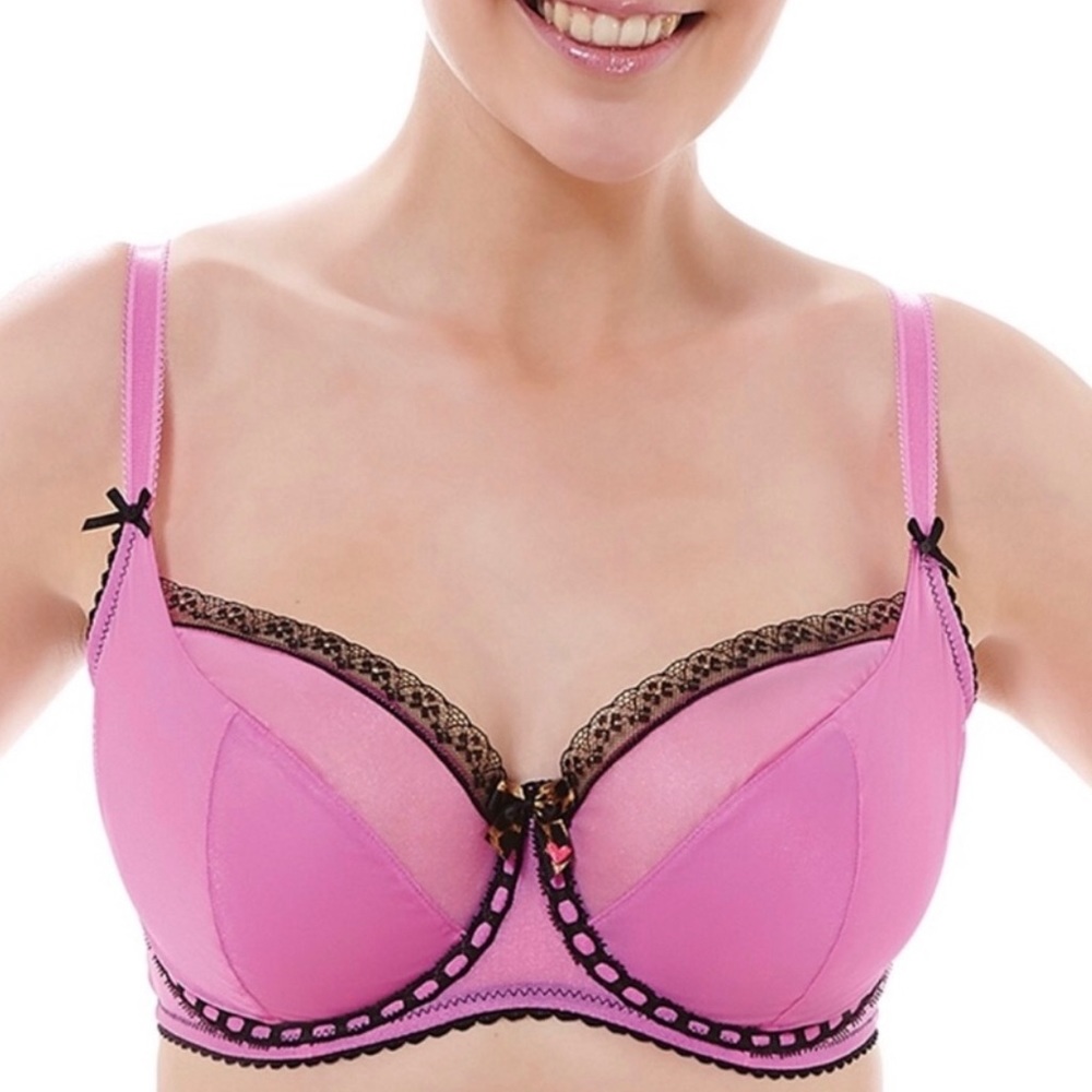 Tutti Rouge Nichole Sexy Feminine Underwire Bra, Parma,34DDD/F, NEW w TAGS!